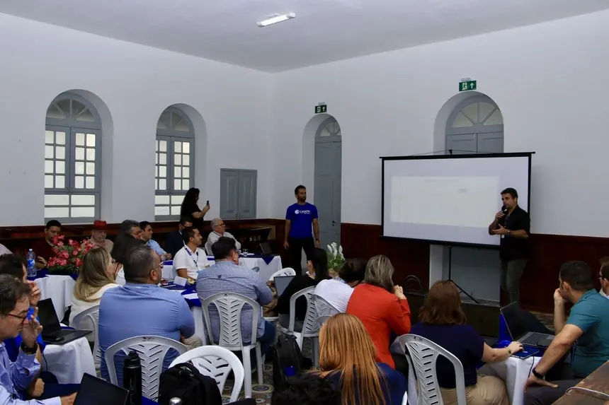Apresentação de soluções para a liderança