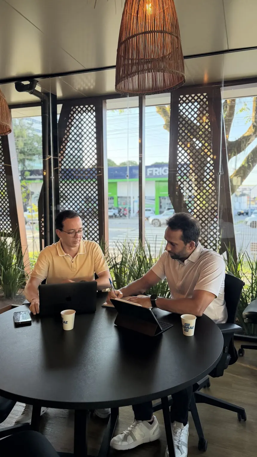 Atendimento individual no Hub Sebrae