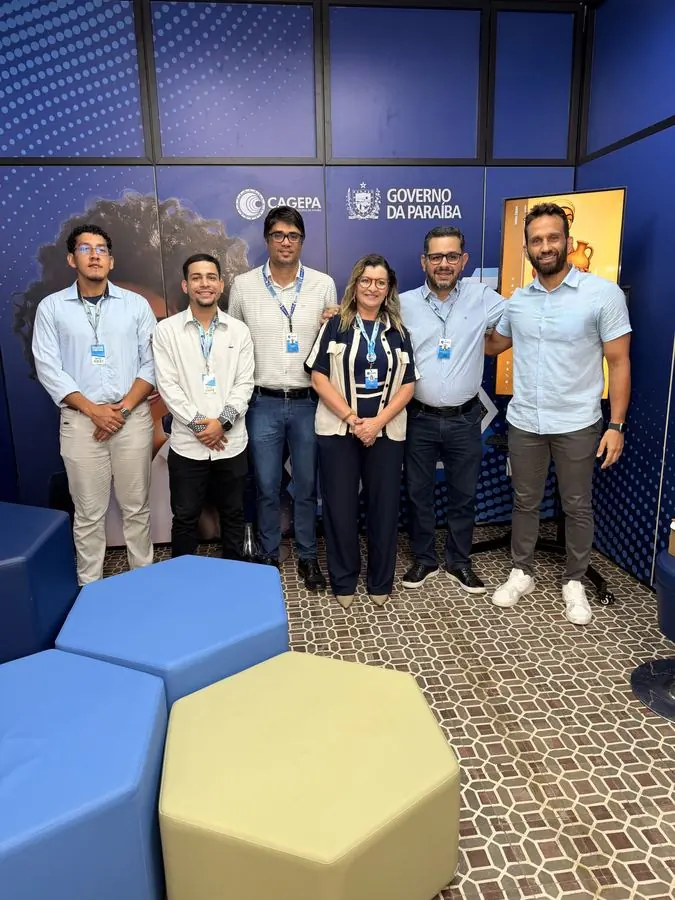 Equipe da Station 83 com CAGEPA e Governo da Paraíba